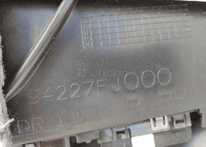 SUBARU XV LIFT BOCZEK TAPICERKA DRZWI PRAWY TYŁ TYLNY SKÓRA 94227FJ000 5