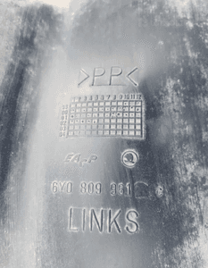 Nadkole lewy przód przednie lewe Skoda Fabia I 6Y0809961C 5
