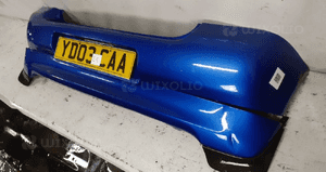 Zderzak tył tylny do toyota yaris i 1 8M4 błękitny 3