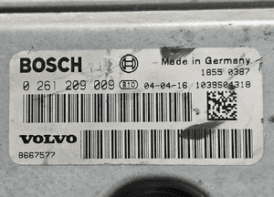 Volvo V50 S40 2.5T 20V komputer sterownik silnika 0261209009 8667577 2