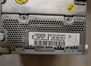Radio nawigacja Volkswagen OE 1K0035198A 5