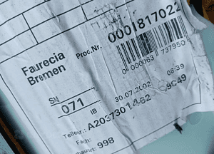 Boczek tapicerka prawy tył tylna prawa Mercedes W203 A2037301462 4