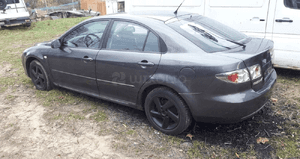 Mazda 6 02-07 HB Klapa tylna tył kolor szyba 32G 8