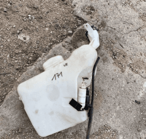 mercedes slk 171 zbiorniczek spryskiwaczy płynu pompka xenon 2