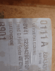 BOCZEK DRZWI PRAWY TYŁ FORD KUGA MK1 RADOM 3