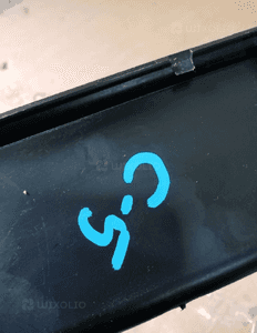 Schowek półka deski konsoli Citroen C5 III 9682892977 5