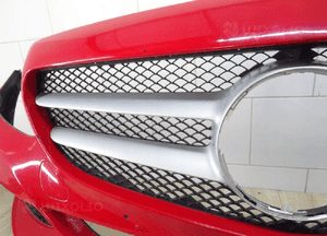 Mercedes c-klasa W205 zderzak przód przedni A2058850125 7