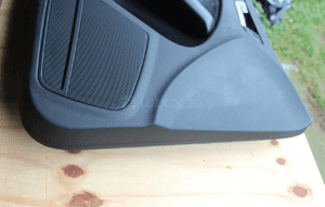 Tapicerka drzwi lewa boczek lewy alcantara audi A4 B8 2013 5