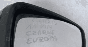 RENAULT CLIO IV lusterko prawe przednie prawy przód czarne 11PIN europejskie 4