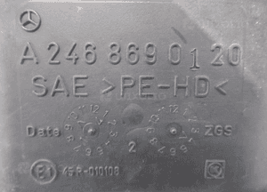 ZBIORNICZEK SPRYSKIWACZY MERCEDES B-KLASA W246 2011- 15