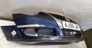 Zderzak przód przedni vw volkswagen passat B6 LC5F granatowy 4
