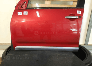 Drzwi przód przednie lewe mitsubishi outlander ii 2 P26 bordo bordowe 5