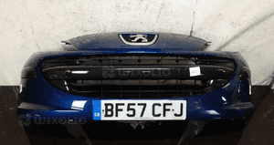 Zderzak przód przedni do peugeot 207 eged granat 1