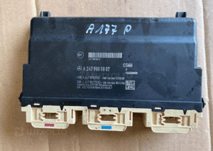 Mercedes A177 B247 CLA118 moduł sterownik fotela lewy przód GLX X247 1