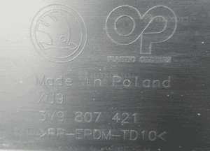 Zderzak tylny tył skoda superb 3 iii kombi 3V9807421 2015-2019 17