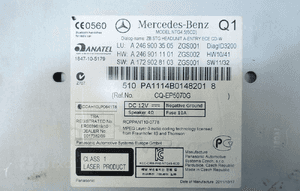 Nawigacja radio mercedes b W246 A2469003505 5