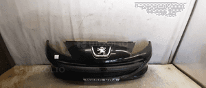 ^ ZDERZAK PRZÓD PRZEDNI DO PEUGEOT 207 EXL EXLD CZARNY 1