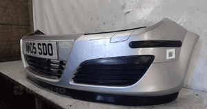 Zderzak przód przedni opel astra h 3 iii Z157 srebrny do malowania !!! 2