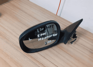 Lusterko elektryczne lewe 5 pin bmw E90 lift monaco blau 2