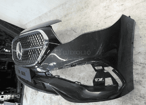 Mercedes W214 214 amg z kratka i grilem zderzak przedni 3