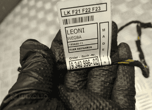 BMW F21 F22 instalacja wiązka drzwi przód prawe 9340996 9340993 9