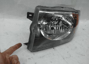 Mitsubishi pinin lampa przednia lewa 3