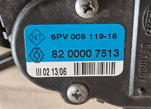 Renault Espace IV 4 pedał potencjometr gazu 8200007513 2
