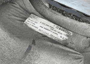 MERCEDES s 222 nadkole tylne prawe tył 3