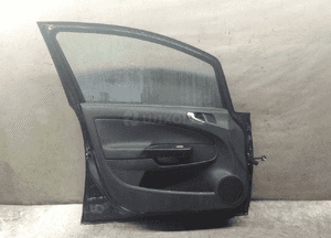 Drzwi przód przednie lewe opel corsa d Z20R czarny  lift fl 5
