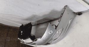 Zderzak przód przedni do citroen C5 iii 3 ezrc srebrny halogeny xenon spryskiwacze 3