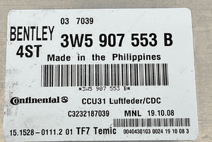 MODUL ZAWIESZENIA BENTLEY CONTINENTAL 3W5907553 FV 3
