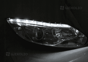 Lampy przednie do ford focus MK3 od 2011 do 2014 led chrome 4