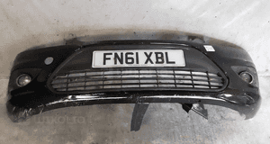 Zderzak przód przedni ford focus MK.2 2 ii lift fl czarny F3 halogeny do malowania ! 1