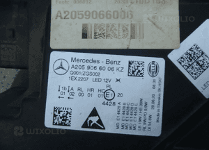 Mercedes c klasa W205 lift full led performance prawy europa A2059066006 4