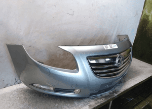 Zderzak przód przedni opel insignia a i 1 Z179 szary spryskiwacze lamp xenon pdc czujniki halogeny 5