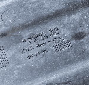 MERCEDES GL ML 164 ZBIORNIK powietrza AIRMATIC 694 655 555 5