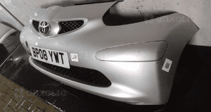 Zderzak przód przedni do toyota aygo srebrny 199 3
