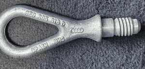 Audi A6 C6 ucho zaczep holowniczy 8E0805616 B D 3