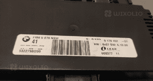 Bmw X5 E70 E71 moduł sterownik świateł lear frm oryginał bdb 9
