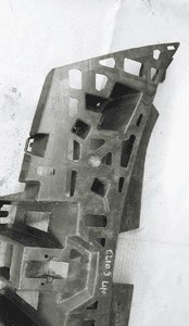 Wzmocnienie górne Renault Clio 3 III lift 09-12r 019368 3