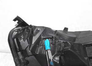 Lampa przednia prawa lewa renault captur soczewka 2013- 9