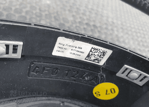 Kierownica Trzy 3 Ramienna Czarna Pikowana Skóra Air Bag Poduszka Wtyczka AUDI A4 B6 B7 24