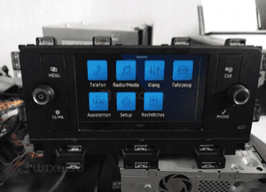 VW Volkswagen Caddy RADIO MIB3E BLUETOOTH DAB 2K7035130A 2