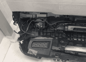 Land rover discovery iv 4 L319 zderzak przód przedni grill atrapa chłodnicy 4XPDC spryskiwacze halogeny kompletny oryginał 12