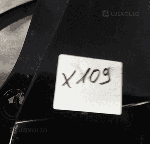 Zderzak tył tylny do honda civic viii 8 ufo kod koloru B92P czarny 2