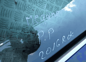 Drzwi prawy przod renault megane iv 2016 rok kolor niebieski 3