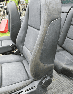 Fotele Fotel Kanapa Skladana Welur Czarny Soul Audi A4 B6 Sedan Kombi 9