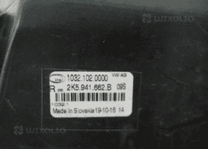 Vw caddy 2015- 2K5 halogen prawy 3