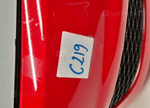 Zderzak przód przedni do opel astra h 3 iii lift fl Y547 czerwony 4