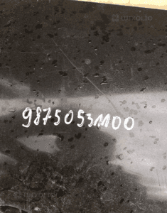 porsche carrera zderzak przód  przedni 98750531100 5